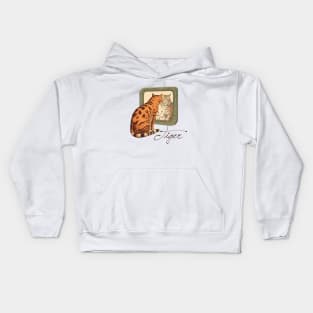 Tiger Cat Kids Hoodie